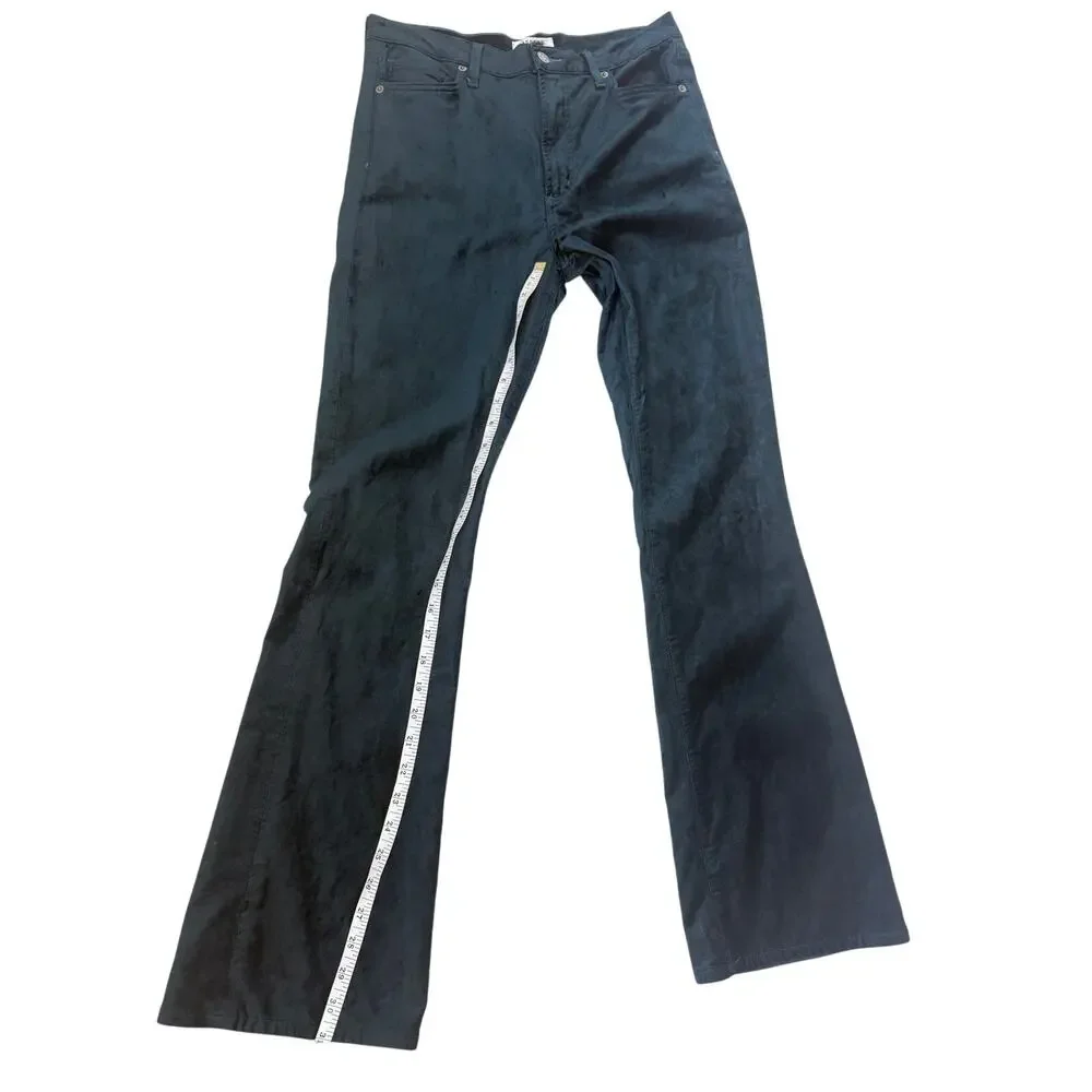 AGOLDE Nico Velvet Bootcut Jeans Blue Stretch Women’s 28
